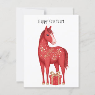 Carte Postale symbole 2026 nouvelles années