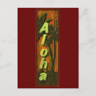 Carte Postale Symbole Aloha
