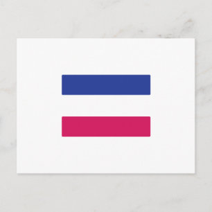 CARTE POSTALE SYMBOLE ANDROGYNE