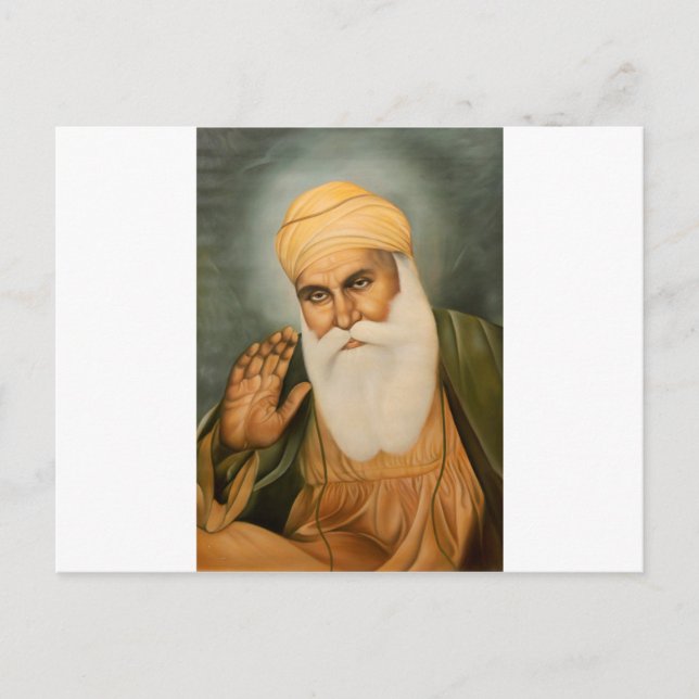 Carte Postale Symbole/Art sikh (Devant)