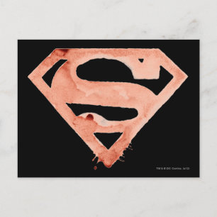 Carte Postale Symbole café S - Rouge