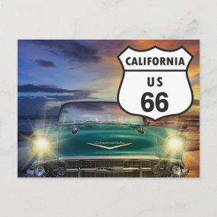 Carte Postale Symbole California Route 66