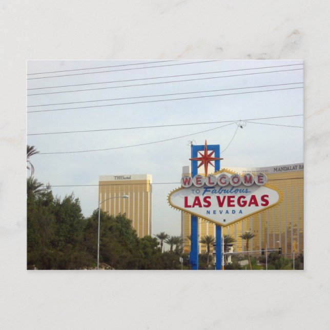 Carte Postale SYMBOLE CÉLÈBRE Vegas (Devant)