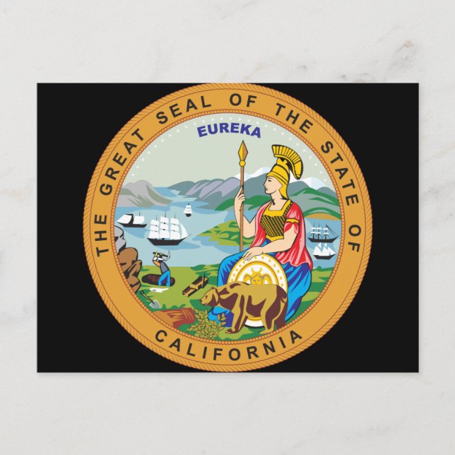 Carte Postale Symbole de Californie (Devant)