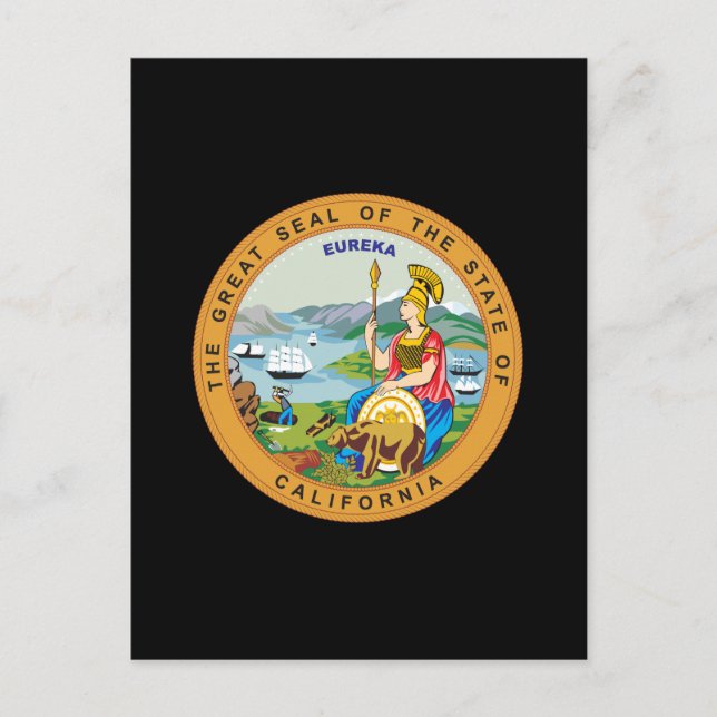 Carte Postale Symbole de Californie (Devant)
