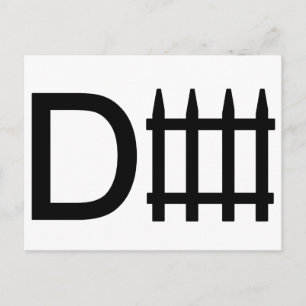 Carte Postale Symbole de défense