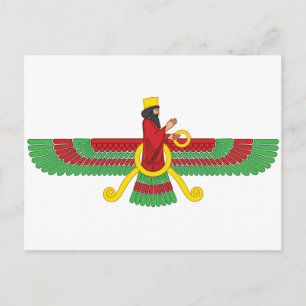 Carte Postale Symbole de Faravahar