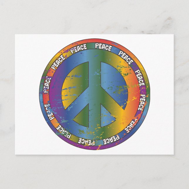 Carte Postale Symbole de la grande paix (Devant)