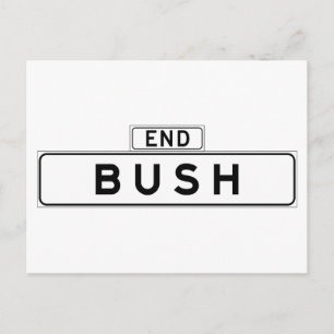 Carte Postale Symbole de la rue Bush, San Francisco