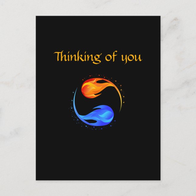 Carte Postale Symbole de l'amour- (Devant)