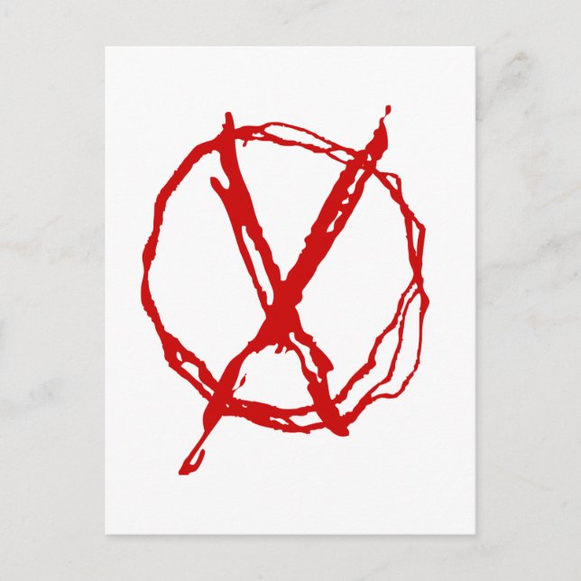 Carte Postale Symbole de l'opérateur (Devant)