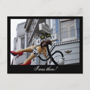 Carte Postale SYMBOLE DE RUE Haight Ashbury Californie