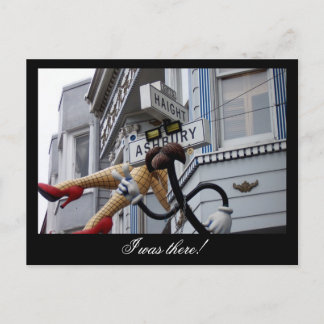 Carte Postale SYMBOLE DE RUE Haight Ashbury Californie