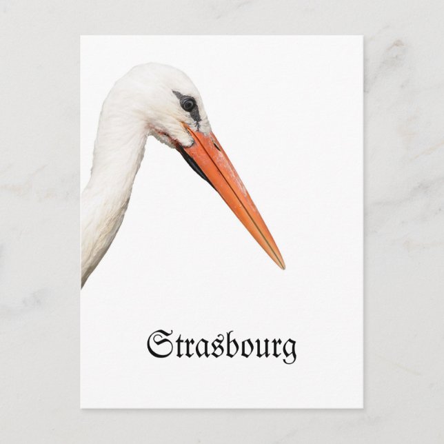Carte Postale Symbole de Strasbourg, Alsace (Devant)