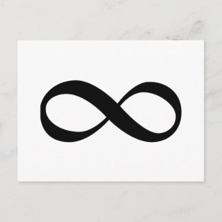 Carte Postale Symbole d'infini