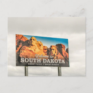 Carte Postale SYMBOLE DU Dakota DU Sud