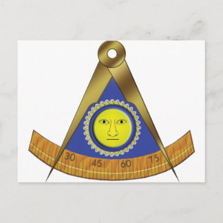 CARTE POSTALE SYMBOLE DU MAÎTRE PASSÉ