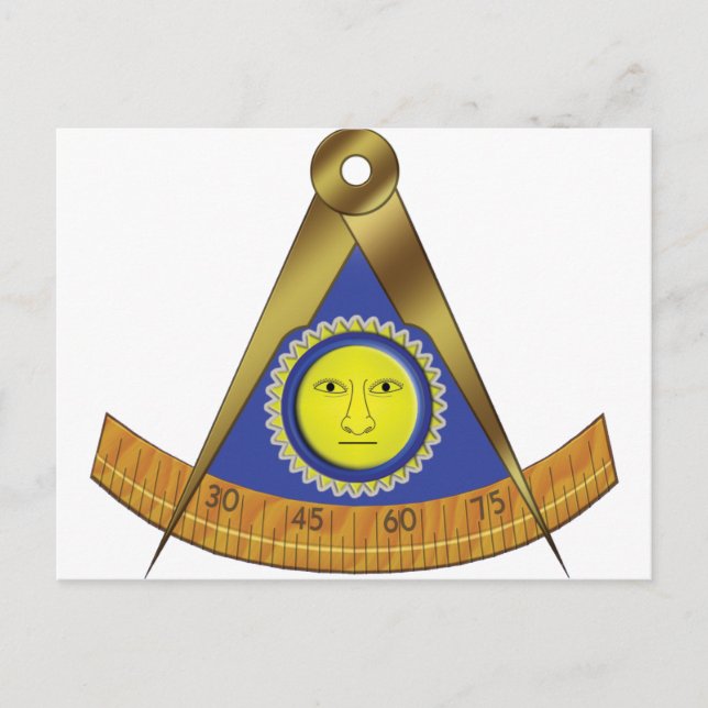 CARTE POSTALE SYMBOLE DU MAÎTRE PASSÉ (Devant)