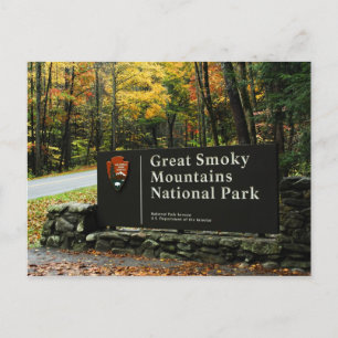 Carte Postale Symbole du parc national des Great Smoky Mountains