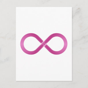 Carte Postale Symbole infini