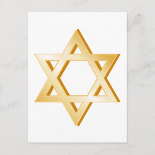 Carte Postale Symbole judaïsme