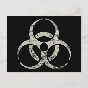 Carte Postale Symbole nucléaire vintage