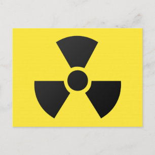 Carte Postale Symbole radioactif