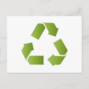 CARTE POSTALE SYMBOLE RECYCLE
