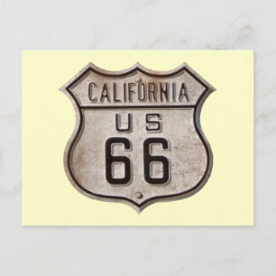 Carte Postale Symbole routier historique