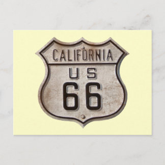 Carte Postale Symbole routier historique
