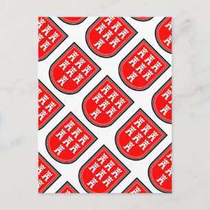 Carte Postale SYMBOLE Saxe