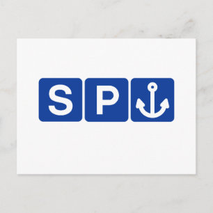 Carte Postale Symbole spanker plaisanter
