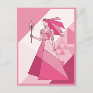 Carte Postale Symbole Virgo Zodiac