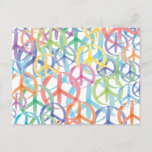 Carte Postale Symboles de paix