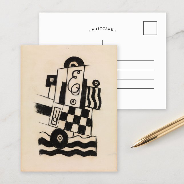 Carte Postale Symboles militaires | Marsden Hartley (Créateur téléchargé)