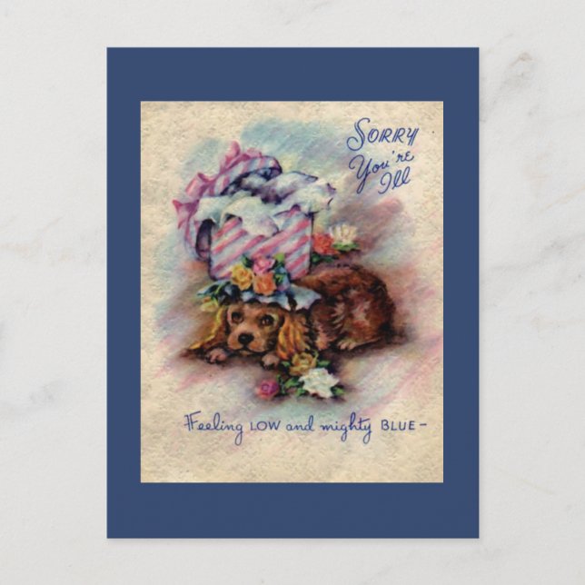 Carte postale Sympathie vintage (Devant)