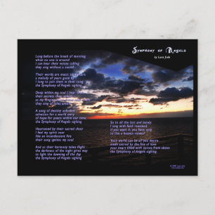 Carte postale Symphonie des Anges