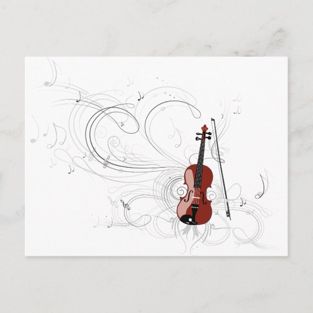 Carte Postale Symphonie Fiddle (Devant)