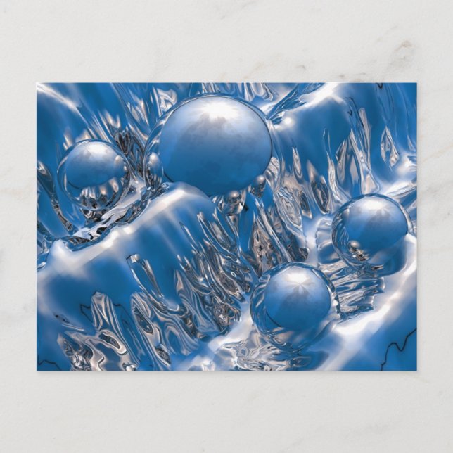 Carte Postale Symphonie fluide (Devant)
