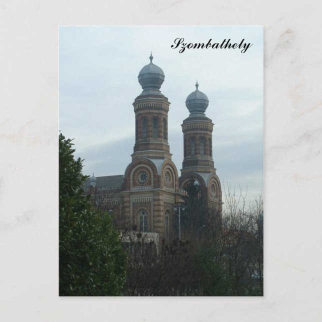 Carte Postale Synagogue (Devant)