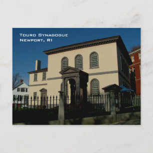 Carte Postale Synagogue de Touro