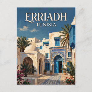 Carte Postale Synagogue El Ghriba Erriadh Tunisie