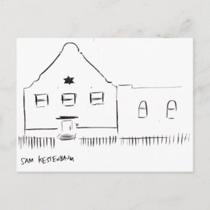 Carte postale Synagogue Kestenbaum Bedford-Stuyves