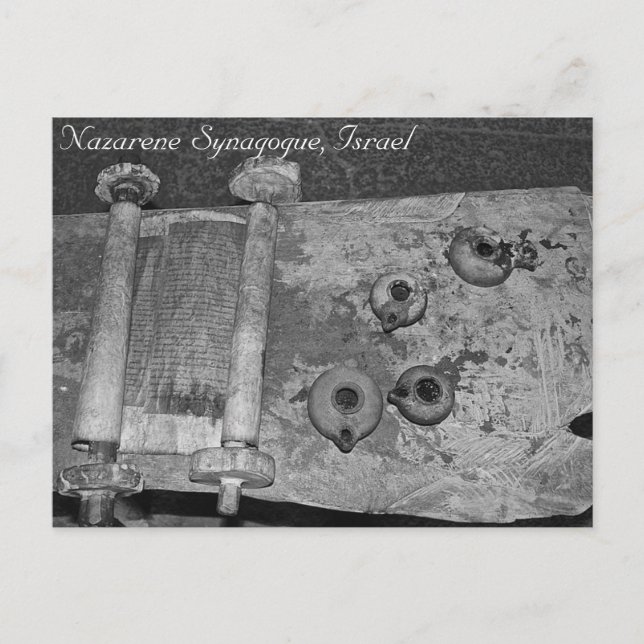 Carte Postale Synagogue Nazaréenne, Israël (Devant)