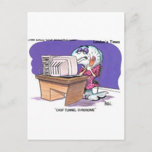 Carte Postale Syndrome du Canal Carpien Cadeaux et T-shirts de D