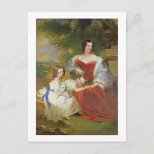 Carte Postale T32011 Portrait de Mme Sarah Frances Cooper et lui