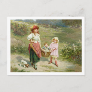 Carte Postale T33572 To Market To Buy a Fat Pig