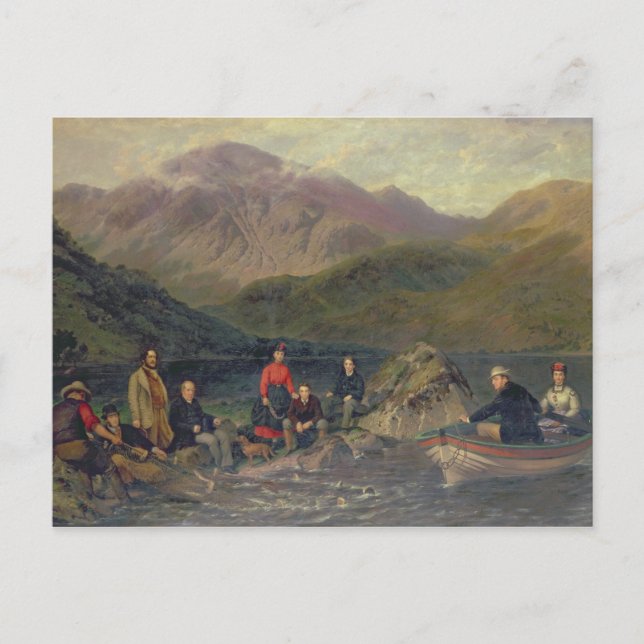 Carte Postale T7833 Pêche à Haweswater (Devant)