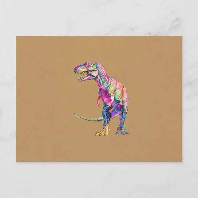 Carte Postale T. rex (Devant)