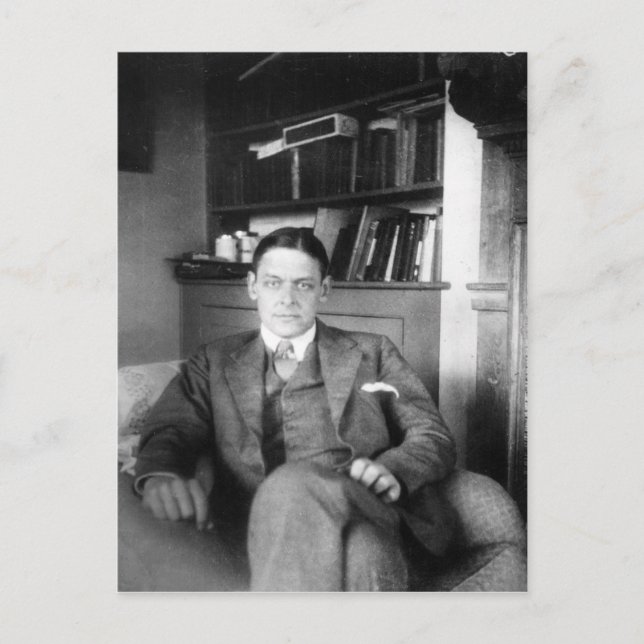 Carte Postale T.S. Eliot (Devant)